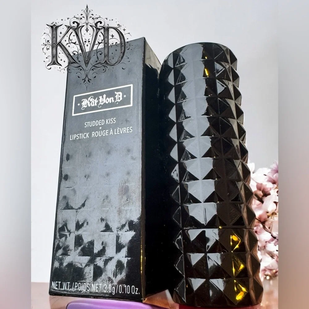 Kat Von D L.U.V. Studded Kiss Lipstick. NEW IN BOX. RARE.